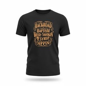 Black Graphic T-Shirt